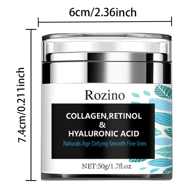 Hyaluronic Acid Collagen Retinol Face Cream Anti Wrinkle Anti-Aging Moisturizing Whitening Firming Creams Facial Skin Car-Health Wisdom™