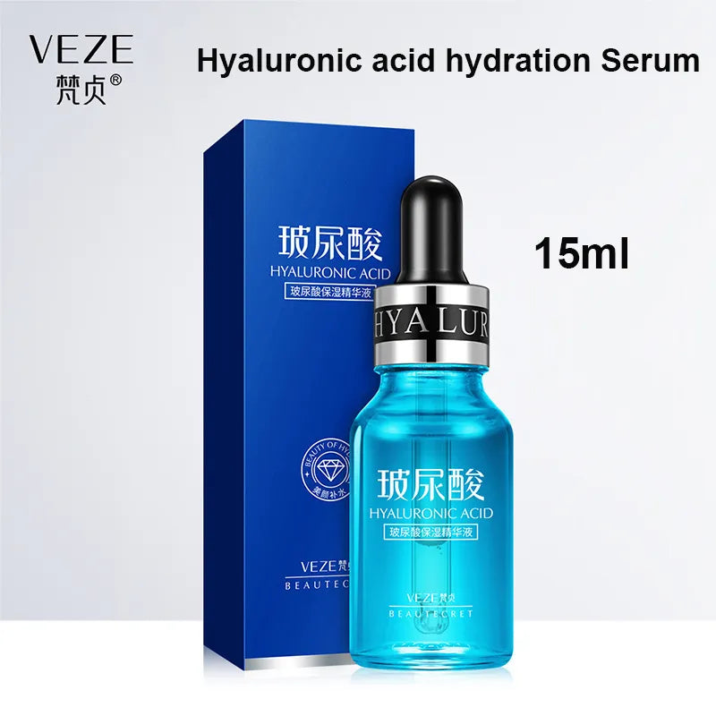 Hyaluronic Acid Face Serum Moisturizing Shrink Pores Remove Fine Lines Anti-Wrinkle Snail Whiten Caviar Anti-aging Face Essence-Health Wisdom™