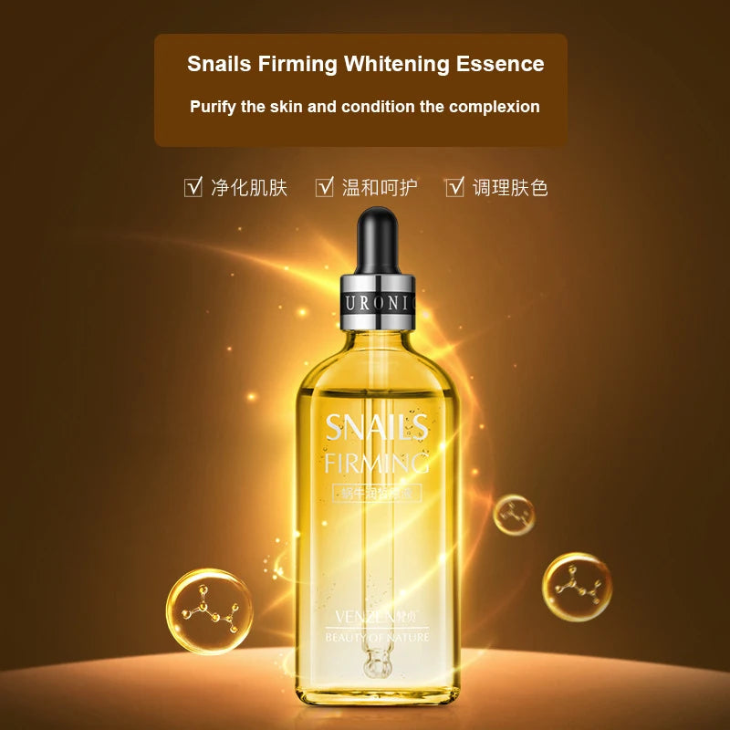 Hyaluronic Acid Face Serum Moisturizing Shrink Pores Remove Fine Lines Anti-Wrinkle Snail Whiten Caviar Anti-aging Face Essence-Health Wisdom™