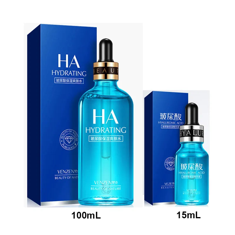 Hyaluronic Acid Face Serum Moisturizing Shrink Pores Remove Fine Lines Anti-Wrinkle Snail Whiten Caviar Anti-aging Face Essence-Health Wisdom™