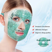 Ice Gel Face Mask Anti Wrinkle Relieve Fatigue Skin Firming Spa Hot Cold Therapy Ice Pack Cooling Massage Beauty Skin Care Tool-Health Wisdom™