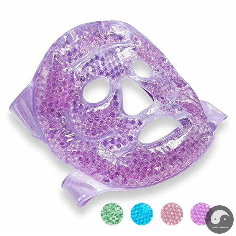 Ice Gel Face Mask Anti Wrinkle Relieve Fatigue Skin Firming Spa Hot Cold Therapy Ice Pack Cooling Massage Beauty Skin Care Tool-Health Wisdom™