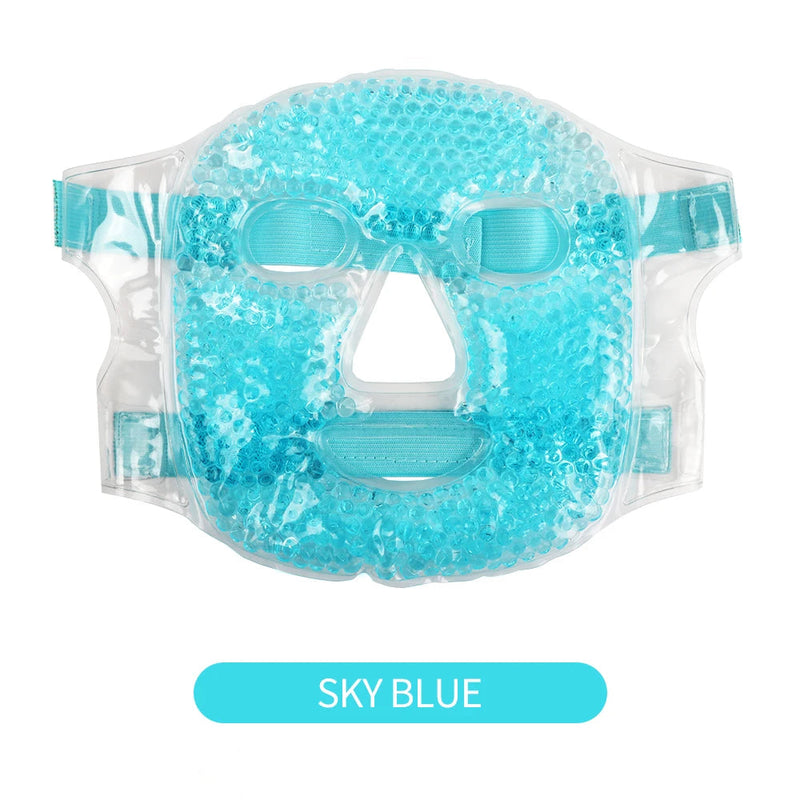 Ice Gel Mask Anti Aging Wrinkle Removal Relieve Fatigue Skin Firming Spa Hot Compress Cold Therapy Ice Pack Cooling Massage Tool-Health Wisdom™