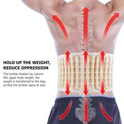 Inflate Lumbar Belt Back Pain Relief Pressotherapy Decompression Waist Airbag Support Disc Herniation Correct Lower Brace-Health Wisdom™