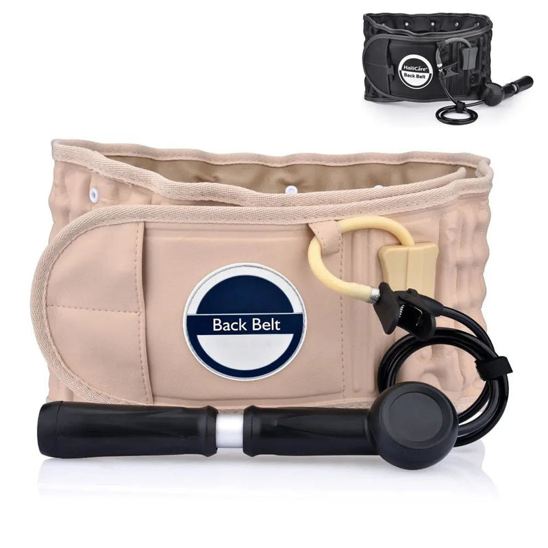 Inflate Lumbar Belt Back Pain Relief Pressotherapy Decompression Waist Airbag Support Disc Herniation Correct Lower Brace-Health Wisdom™