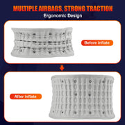 Infrared Heating Inflatable Belt Decompression Massaeger USB Charge LED Display Lumbar Bandage Spinal Corrector Waist Vibration-Health Wisdom™