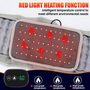 Infrared Heating Inflatable Belt Decompression Massaeger USB Charge LED Display Lumbar Bandage Spinal Corrector Waist Vibration-Health Wisdom™