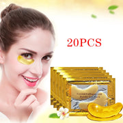 InniCare 20Pcs Crystal Collagen Gold Eye Mask Anti-Aging Dark Circles Acne Beauty Patches For Eye Skin Care Korean Cosmetics-Health Wisdom™