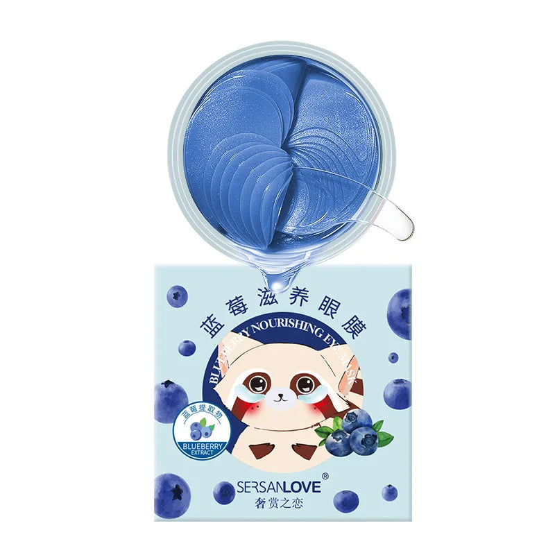 InniCare 60Pcs Collagen Eye Mask Anti Wrinkle Remove Dark Circle Moisturizing Eye Patches Eye Masks Korean Skin Care Products-Health Wisdom™