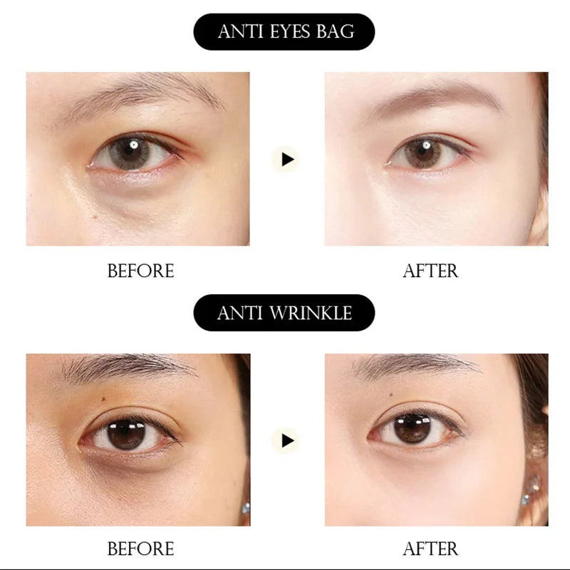 InniCare 60Pcs Collagen Eye Mask Anti Wrinkle Remove Dark Circle Moisturizing Eye Patches Eye Masks Korean Skin Care Products-Health Wisdom™