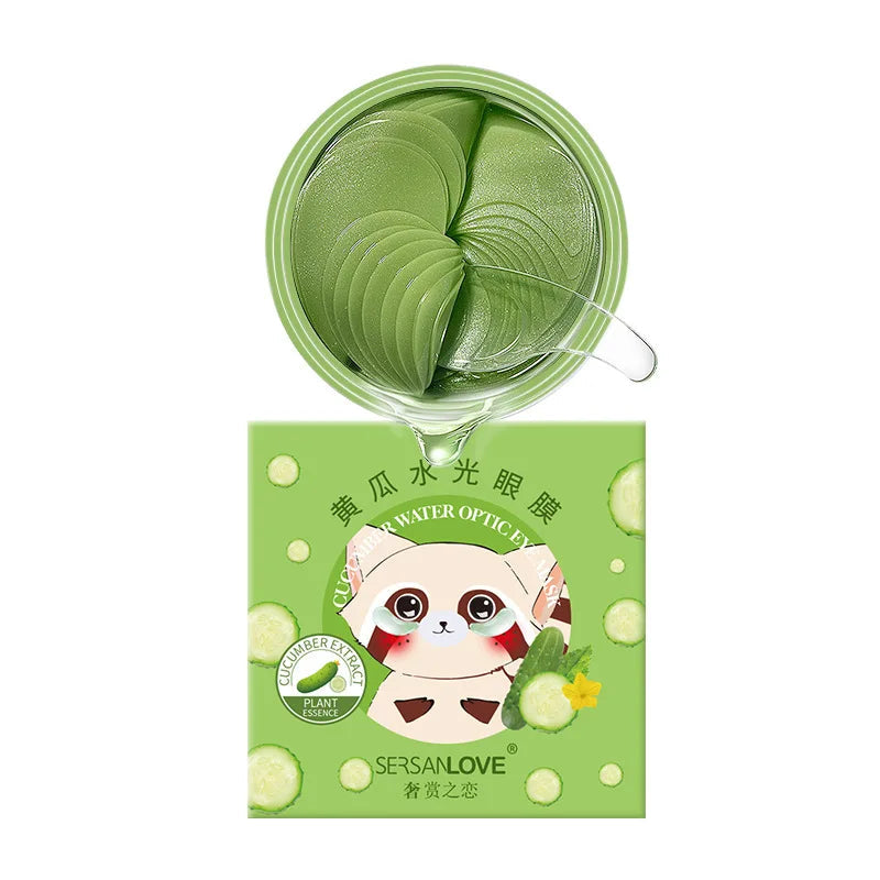 InniCare 60Pcs Collagen Eye Mask Anti Wrinkle Remove Dark Circle Moisturizing Eye Patches Eye Masks Korean Skin Care Products-Health Wisdom™