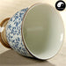 Japaness Ceramic Tea Cups 120ml*2pcs, Blue Floral