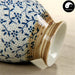 Japaness Ceramic Tea Cups 120ml*2pcs, Blue Floral