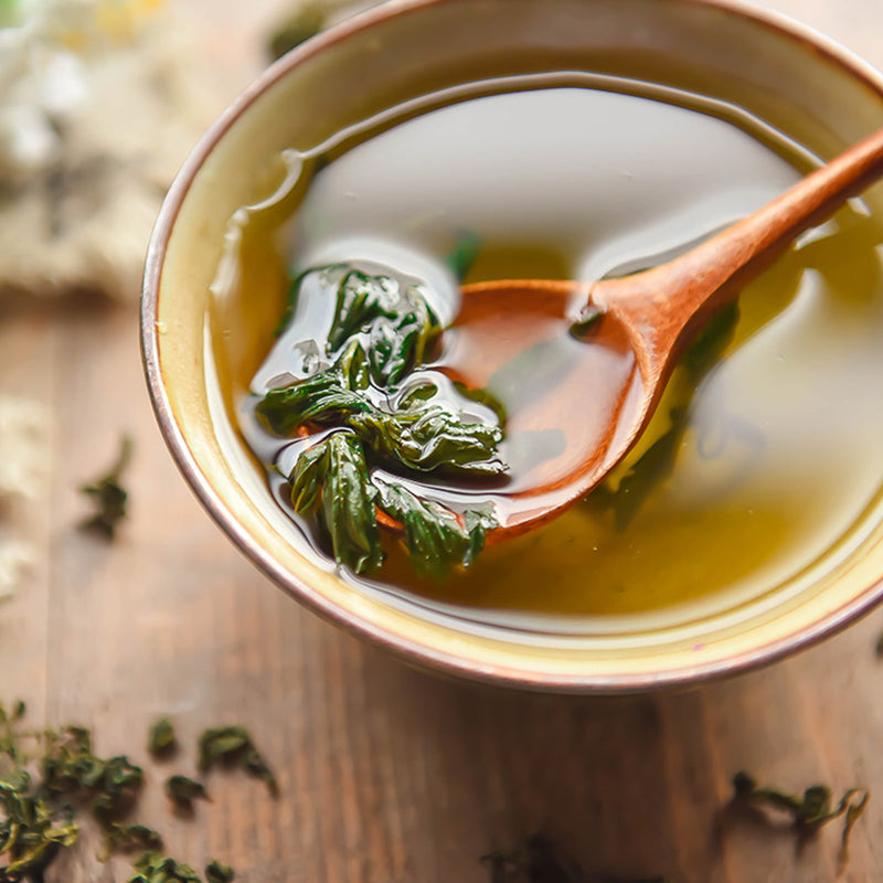 Jiao Gu Lan 絞股藍, Gynostemma Pentaphyllum Herb, Herba Gynostemmatis Leaf Tea, Qi Ye Dan-Health Wisdom™