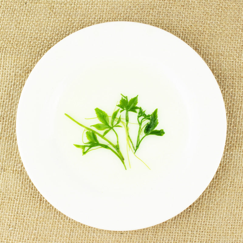 Jiao Gu Lan 絞股藍龙须茶, Gynostemma Pentaphyllum Herb, Herba Gynostemmatis Tender Leaf Tea, Qi Ye Dan-Health Wisdom™