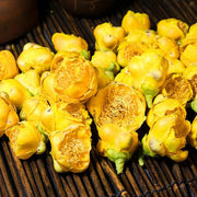 Jin Hua Cha 金花茶, Dried Golden Tea Tree Flowers, Yellow Camellia Nitidissima Flower Tea-Health Wisdom™