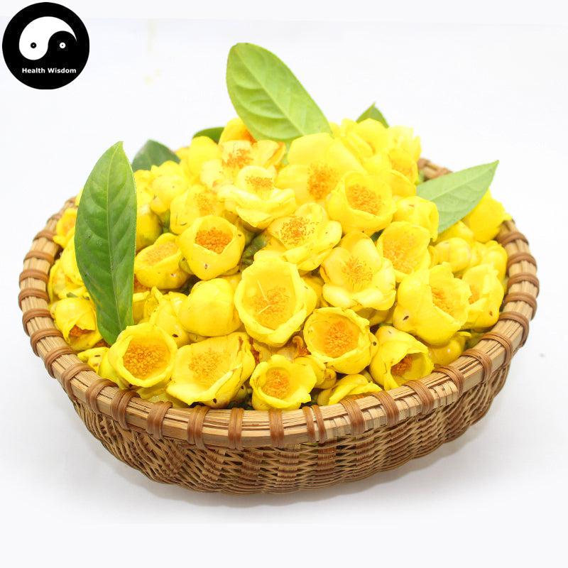 Jin Hua Cha 金花茶, Dried Golden Tea Tree Flowers, Yellow Camellia Nitidissima Flower Tea-Health Wisdom™