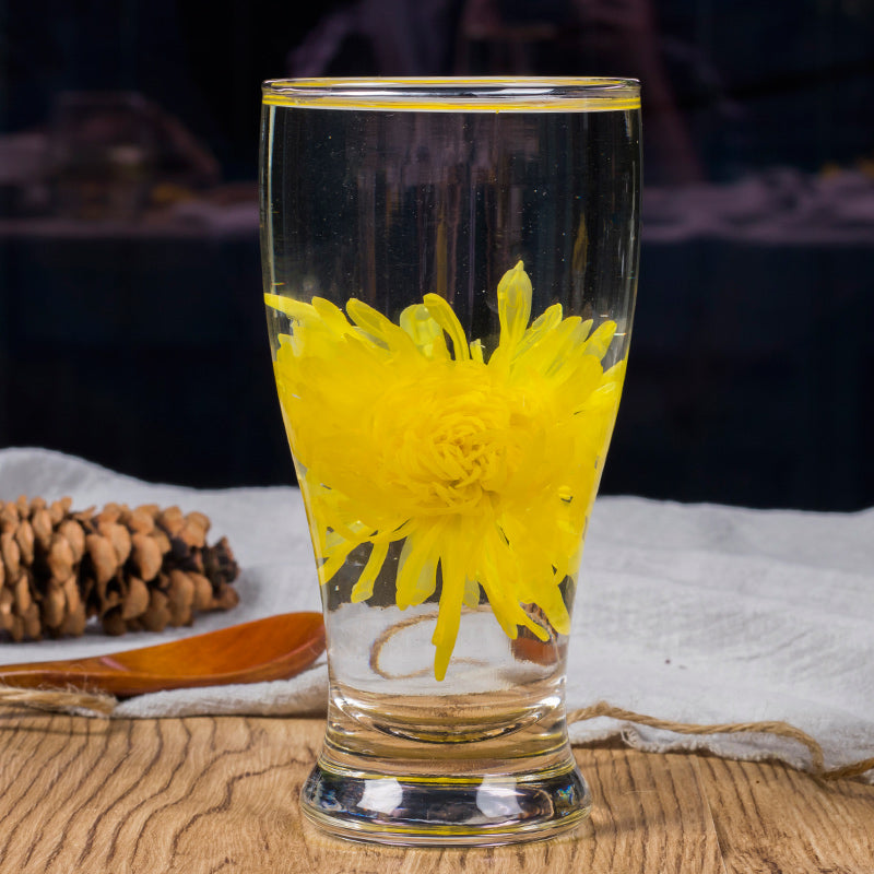Jin Si Huang Ju 金丝皇菊, Flos Chrysanthemi, Florists Chrysanthemum Flower-Health Wisdom™