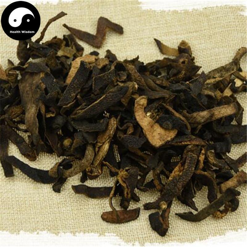 Jiu Zhi Chen Pi Si 九制陈皮丝, Ju Pi, Chen Ju Pi 陈橘皮, Tangerine Peel, Pericarpium Citri Reticulatae-Health Wisdom™