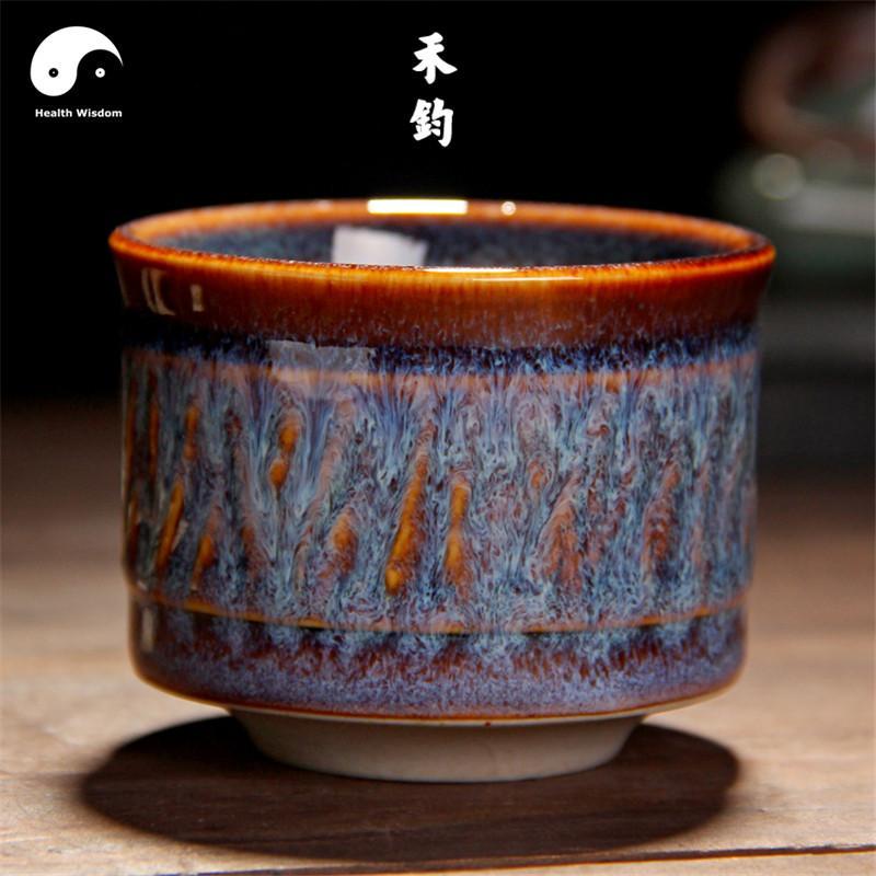 Jun Ceramic Tea Cups 100ml*1pcs-Health Wisdom™
