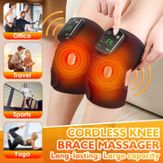 Knee Protection for Joint Pain Shoulder Elbow Massager Vibrador Knee Pads Arthritis Heated Physiotherapy Relaxation Treatment-Health Wisdom™
