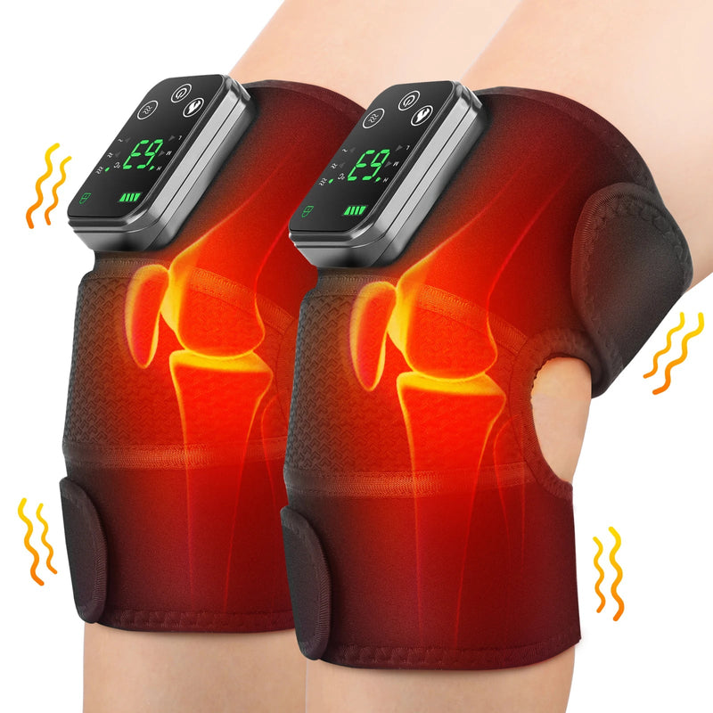 Knee Protection for Joint Pain Shoulder Elbow Massager Vibrador Knee Pads Arthritis Heated Physiotherapy Relaxation Treatment-Health Wisdom™