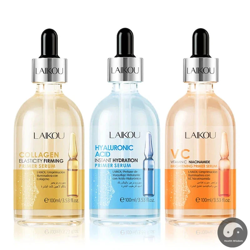 LAIKOU Collagen Vitamin C Hyaluronic Acid Face Serum Facial skincare Anti Wrinkle Anti-Aging Moisturizing Face Essence Skin Care-Health Wisdom™