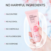 LAIKOU Sakura 24K Gold Peeling Face Mask Anti Wrinkle Whitening Acne Blackhead Removal Facial Tear Off Mask Skin Care Products-Health Wisdom™
