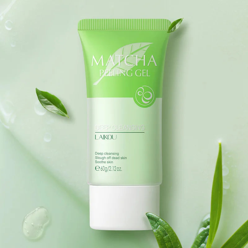 LAIKOU Sakura Exfoliating Face Wash Peeling Gel Deep Cleansing Remove Dead Skin Moisturizing Facial Cleanser Skin Care Products-Health Wisdom™