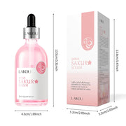 LAIKOU Sakura Face Serum 100ml Moisturizing Brightening Anti Wrinkle Anti-Aging Facial Essence Serum Face Skin Care Products-Health Wisdom™