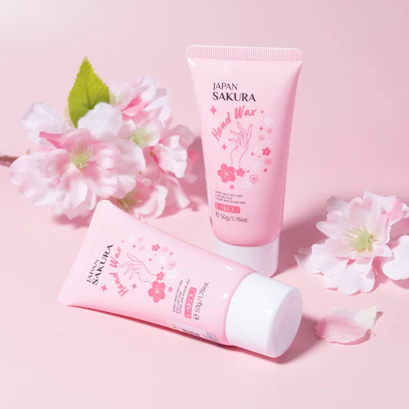 LAIKOU Sakura Hand Wax Moisturizing Hands Exfoliating Calluses Anti-Aging Hand Exfoliator Scrub Hands Peeling Masks Skin Care-Health Wisdom™