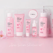 LAIKOU Sakura Skin Care Sets Facial Cleanser Eye Creams Face Cream Serum Lotion Toner Moisturizing Anti-Aging Face Care Kit-Health Wisdom™