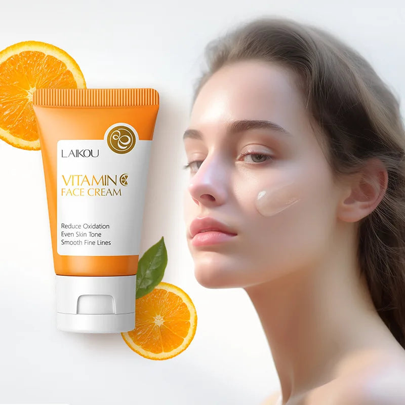 LAIKOU Snail Vitamin C Sakura Face Cream Moisturizing Anti Wrinkle Anti-Aging Whitening Creams Beauty Facial Skin Care Products-Health Wisdom™