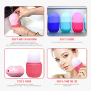 Large Silicone Ice Cube Tray Skin Care Beauty Lifting Contouring Tool Ice Globe Ice Ball Face Massager Facial Roller Reduce Acne-Health Wisdom™