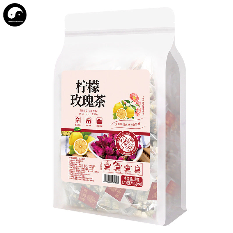Rose Lemon Slice Beauty And Beauty Brewing Scented Tea