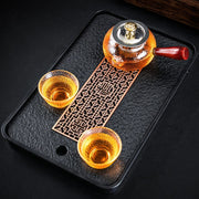 Light Luxury Tea Table Tray High Quality Chinese Tea Tray Tea Set Board Drainage Water Storage Tea Board-Health Wisdom™