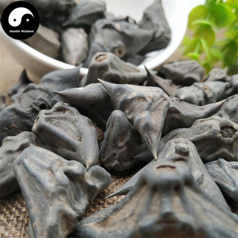 Ling Jiao 菱角, Water Chestnut, Water Calptrop Base Peel, Trapa Bispinosa, Gui Jian Chou-Health Wisdom™