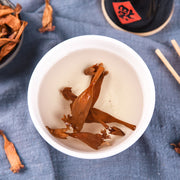 Ling Xiao Hua 淩霄花, Chinese Trumpetcreeper Flower Tea, Flos Campsis, Zi Wei-Health Wisdom™