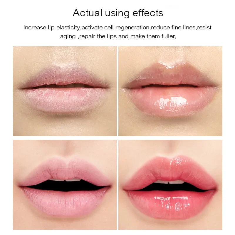 Lip Plumper Oil Instant Repairing Dry Lasting Moisturizer Plumping Gloss Lip Balm Reduce Lip Fine Lines Brighten Skin Lips Care-Health Wisdom™