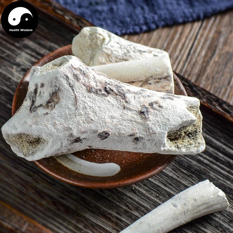Lu Jiao Shuang 鹿角霜, Cornu Cervi Degelatinatum, Cervus Nippon Temminck-Health Wisdom™
