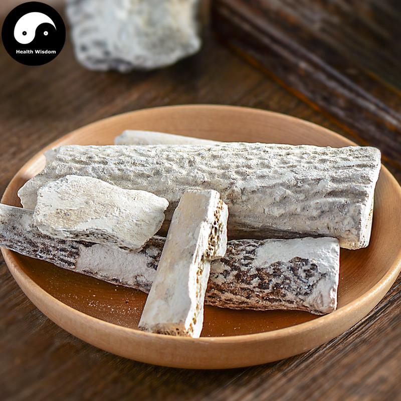 Lu Jiao Shuang 鹿角霜, Cornu Cervi Degelatinatum, Cervus Nippon Temminck-Health Wisdom™