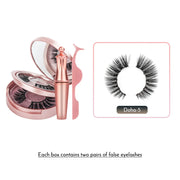 Magnetic Eyelashes Eyeliner Tweezer Set Natural False Lash Repeated Use 3D Mink Eyelashes Waterproof Liquid Eyeliner Makeup Tool-Health Wisdom™