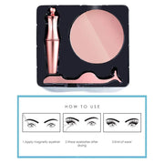 Magnetic Eyelashes Eyeliner Tweezer Set Natural False Lash Repeated Use 3D Mink Eyelashes Waterproof Liquid Eyeliner Makeup Tool-Health Wisdom™