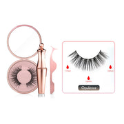 Magnetic False Eyelashes No Glue Full Eye 5 Magnet Reusable Fake Eyelashes Natural Soft Eyelashes Extension Magnetic Eyelash Kit-Health Wisdom™