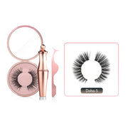 Magnetic False Eyelashes No Glue Full Eye 5 Magnet Reusable Fake Eyelashes Natural Soft Eyelashes Extension Magnetic Eyelash Kit-Health Wisdom™