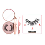 Magnetic False Eyelashes No Glue Full Eye 5 Magnet Reusable Fake Eyelashes Natural Soft Eyelashes Extension Magnetic Eyelash Kit-Health Wisdom™