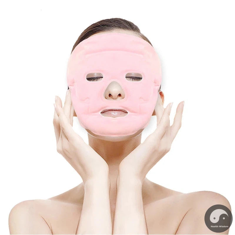 Magnetic Ice Gel Face Mask Anti Aging Wrinkle Removal Relax Hot Compress Cold Cooling Facial Mask Beauty Face Lift Skin Care-Health Wisdom™