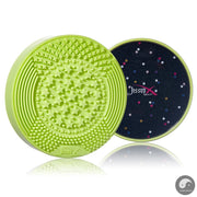 Makeup Brush Cleaner 2-in-1 Dry & Wet Silicone Washing Mat Sponge Remover Color from Brushes Cosmetic Cleaning Tools-Health Wisdom™