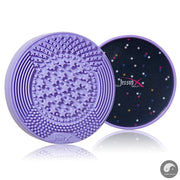 Makeup Brush Cleaner 2-in-1 Dry & Wet Silicone Washing Mat Sponge Remover Color from Brushes Cosmetic Cleaning Tools-Health Wisdom™