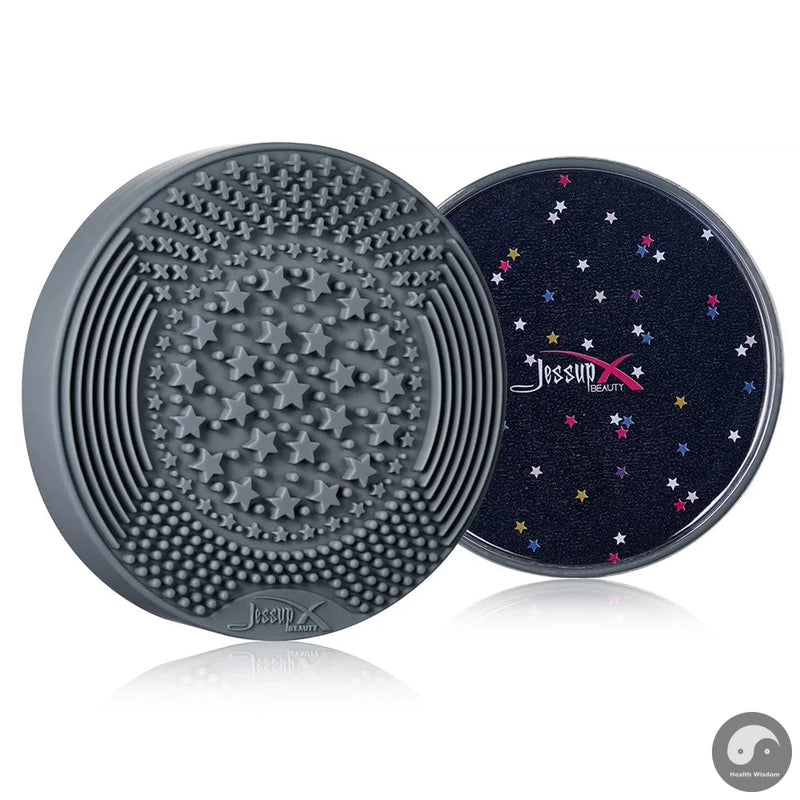 Makeup Brush Cleaner 2-in-1 Dry & Wet Silicone Washing Mat Sponge Remover Color from Brushes Cosmetic Cleaning Tools-Health Wisdom™